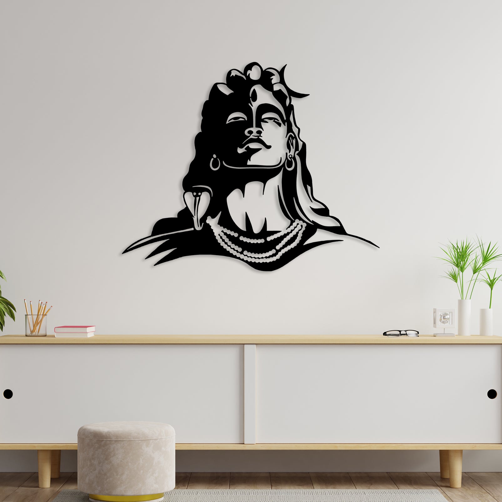 Lord Shiva Metal Wall Art 1